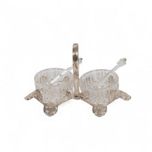 Görseli Galeri görüntüleyiciye yükleyin, Kristal Hazneli ve Kaşıklı Baharatlık Seti