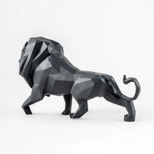 Görseli Galeri görüntüleyiciye yükleyin, Mat Siyah Aslan Heykeli V3