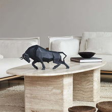 Görseli Galeri görüntüleyiciye yükleyin, Mat Siyah Boğa Heykeli V2
