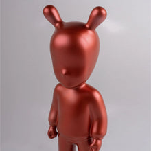 Görseli Galeri görüntüleyiciye yükleyin, Misafir Küçük Metalik Kırmızı Heykel V4