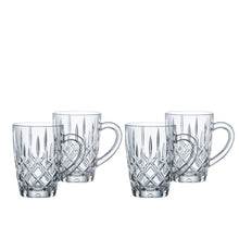 Görseli Galeri görüntüleyiciye yükleyin, Noblesse 4'lü Kulplu Çay Bardağı