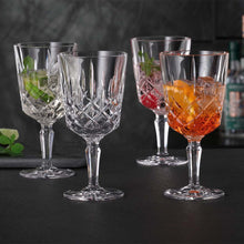 Görseli Galeri görüntüleyiciye yükleyin, Noblesse 4'lü Kokteyl Kırmızı Şarap Kadehi V4