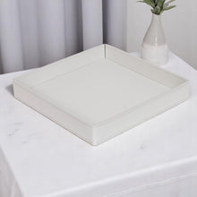 Görseli Galeri görüntüleyiciye yükleyin, Omega Krem Rengi Kare Tepsi 2