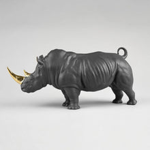 Görseli Galeri görüntüleyiciye yükleyin, Rhion Siyah Gergedan Heykeli V3