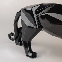 Görseli Galeri görüntüleyiciye yükleyin, Sırlı Siyah Panter Heykeli V3