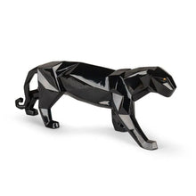 Görseli Galeri görüntüleyiciye yükleyin, Sırlı Siyah Panter Heykeli