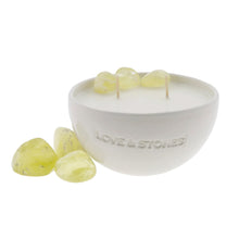 Görseli Galeri görüntüleyiciye yükleyin, Sitrin Kristali Bolluk Bereket Kokulu Mum