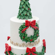 Görseli Galeri görüntüleyiciye yükleyin, Yılbaşı Dekoru Ağaç Pasta 2