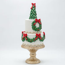 Görseli Galeri görüntüleyiciye yükleyin, Yılbaşı Dekoru Ağaç Pasta