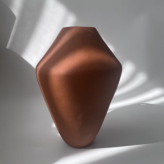 Seramik Vazo Deficiency No:2 Terracotta 2