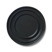 Görseli Galeri görüntüleyiciye yükleyin, Yuvarlak Siyah Parlak Küçük Boy Tabak