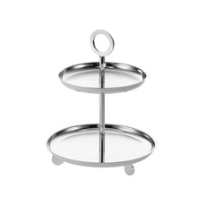 Görseli Galeri görüntüleyiciye yükleyin, Venezia İki Katlı Pasta Standı
