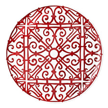 Görseli Galeri görüntüleyiciye yükleyin, Hermès marka Balcon Du Guadalquivir Yuvarlak Tepsi