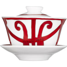 Görseli Galeri görüntüleyiciye yükleyin, Hermès Balcon Du Guadalquivir Kapaklı Çay Fincanı ve Tabağı