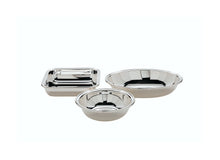 Görseli Galeri görüntüleyiciye yükleyin, İtalia Kare Gümüş Çukur Tabak