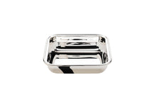 Görseli Galeri görüntüleyiciye yükleyin, İtalia Kare Gümüş Çukur Tabak