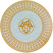 Görseli Galeri görüntüleyiciye yükleyin, Hermès Mosaique Au 24 Altın Tatlı Tabağı 2'Li Set