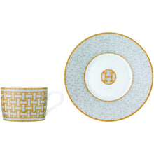 Görseli Galeri görüntüleyiciye yükleyin, Hermès Mosaique Au 24 Çay Fincanı