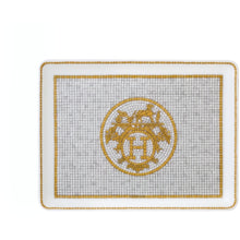 Görseli Galeri görüntüleyiciye yükleyin, Hermès Mosaique Au 24 Sushi Tabağı