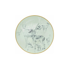 Görseli Galeri görüntüleyiciye yükleyin, Hermès Carnets D'equateur Geyikli Tatlı Tabağı