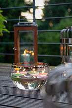 Görseli Galeri görüntüleyiciye yükleyin, Luxuria Şeffaf Gümüş Kenarlı Bowl