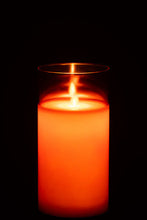 Görseli Galeri görüntüleyiciye yükleyin, Pilli Kırmızı Büyük Mum