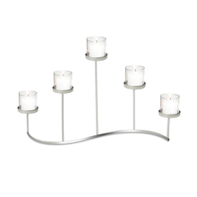 Görseli Galeri görüntüleyiciye yükleyin, Riva Dekoratif Şamdan 5li