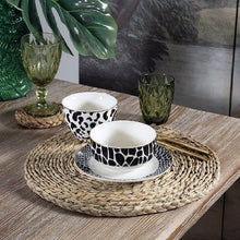 Görseli Galeri görüntüleyiciye yükleyin, 4'lü Safari Desen Kase Seti