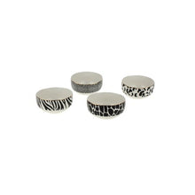 Görseli Galeri görüntüleyiciye yükleyin, Luxuria 4'lü Safari Desen Kase Seti