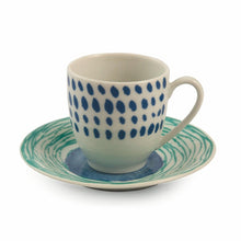 Görseli Galeri görüntüleyiciye yükleyin, Luxuria Marea 6'lı Türk Kahve Fincan Seti