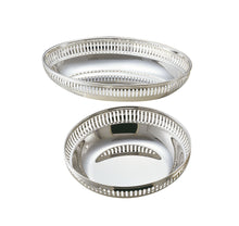 Görseli Galeri görüntüleyiciye yükleyin, Galleria Gümüş Yuvarlak Ekmek Sepeti 17 cm