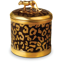 Görseli Galeri görüntüleyiciye yükleyin, L'objet Leopar Kapaklı Mum
