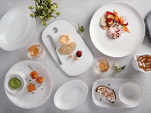 Görseli Galeri görüntüleyiciye yükleyin, Maxwell & Williams Panama Beyaz Porselen Sosluklu Servis Tabağı