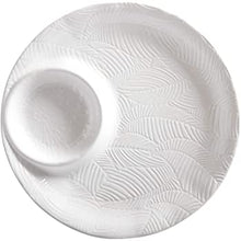 Görseli Galeri görüntüleyiciye yükleyin, Maxwell & Williams Panama Beyaz Porselen Sosluklu Servis Tabağı