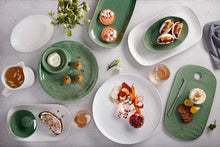 Görseli Galeri görüntüleyiciye yükleyin, Maxwell & Williams Panama Beyaz Porselen Servis Tabağı 34x19 CM