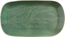 Görseli Galeri görüntüleyiciye yükleyin, Maxwell &amp; Williams Panama Yeşil Porselen Servis Tabağı 34x19 cm
