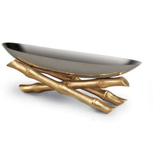 Görseli Galeri görüntüleyiciye yükleyin, L'objet Bambu Ayaklı Gondol Sunum Tabağı