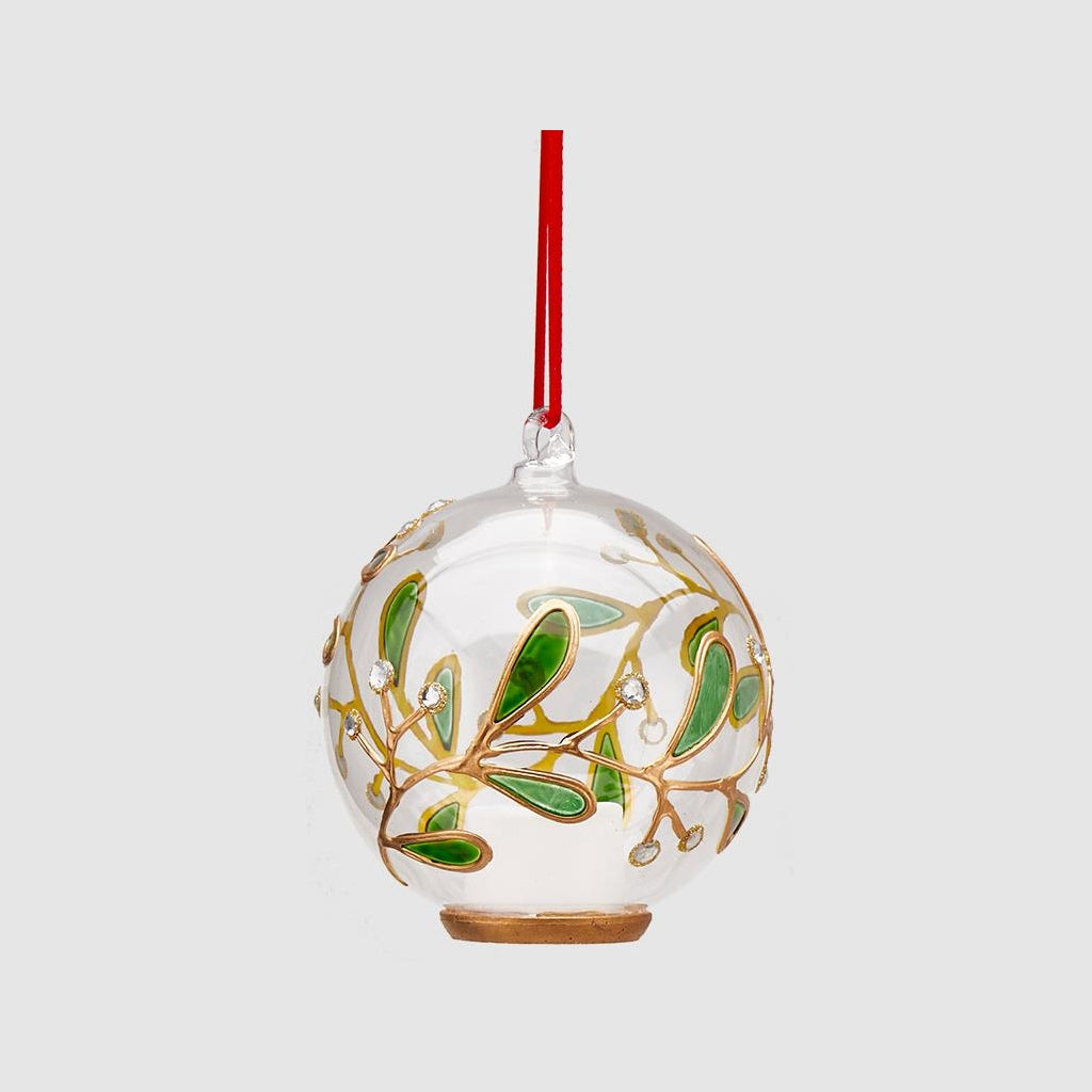Luxuria Yeşil Dallı Işıklı Dekor