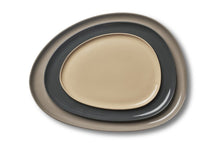 Görseli Galeri görüntüleyiciye yükleyin, Esma Dereboy Amorf Büyük Boy Tabak Taş Parlak