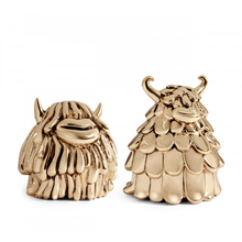 Görseli Galeri görüntüleyiciye yükleyin, L'objet Haas Altın Niki Simon Tuzluk Biberlik