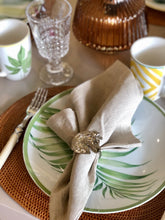 Görseli Galeri görüntüleyiciye yükleyin, Luxuria Zürafa Aslan 4'Lü Peçete Halkası