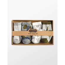 Görseli Galeri görüntüleyiciye yükleyin, Mud Pie Gri 4'lü Bebek Çorabı