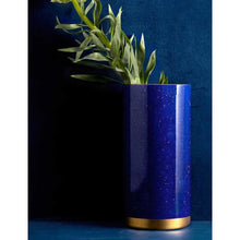 Görseli Galeri görüntüleyiciye yükleyin, L'objet Lapis Lacivert Goldlu Vazo