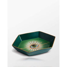 Görseli Galeri görüntüleyiciye yükleyin, L'objet Lito Eye Altıgen Yeşil Dekoratif Tabak