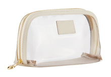 Görseli Galeri görüntüleyiciye yükleyin, Capri Bej Makyaj Çantası