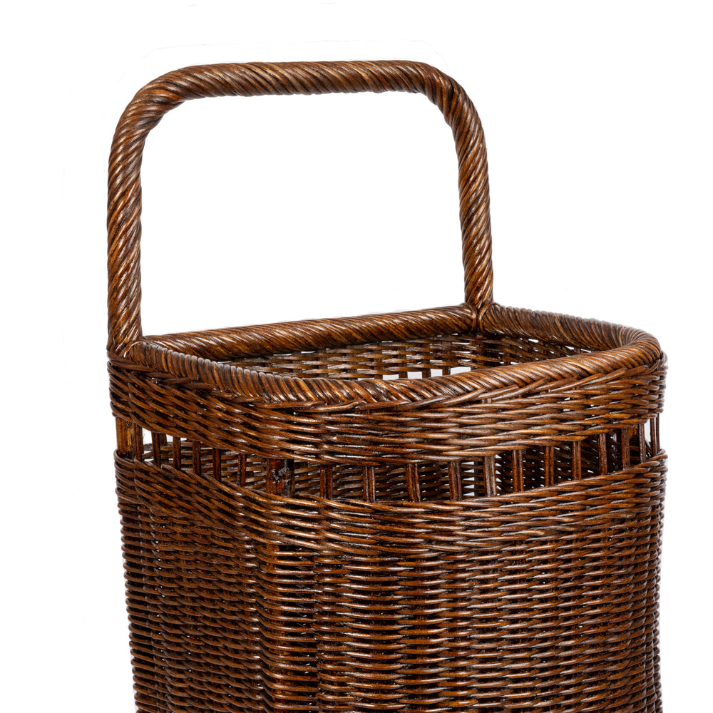 Rattan Alışveriş Arabası