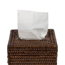 Görseli Galeri görüntüleyiciye yükleyin, Rattan Kare Selpak Kutusu