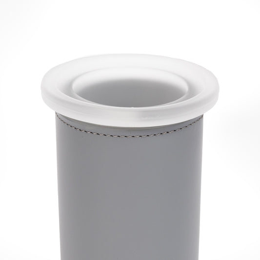 Narciso Koyu Gri Deri Diş Fırçalık