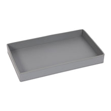 Görseli Galeri görüntüleyiciye yükleyin, Omega Koyu Gri Dikdörtgen Tepsi