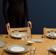 Görseli Galeri görüntüleyiciye yükleyin, Mosaique Au 24 Platin Kare Tabak No. 3